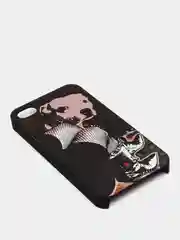 Черный чехол-накладка для iPhone 4/4S картинки