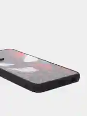 Черный чехол с ярким рисунком/принтом на Oppo Reno 6 4G (Reno6) Оппо Рено6