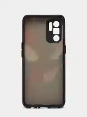 Черный чехол с ярким рисунком/принтом на Oppo Reno 6 4G (Reno6) Оппо Рено6