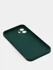 Тёмно-зелёный чехол защитный для iPhone 12 / 12 Pro / 12 Pro Max, силиконовый, 1,5 мм