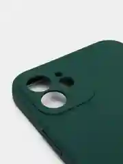 Тёмно-зелёный чехол защитный для iPhone 12 / 12 Pro / 12 Pro Max, силиконовый, 1,5 мм