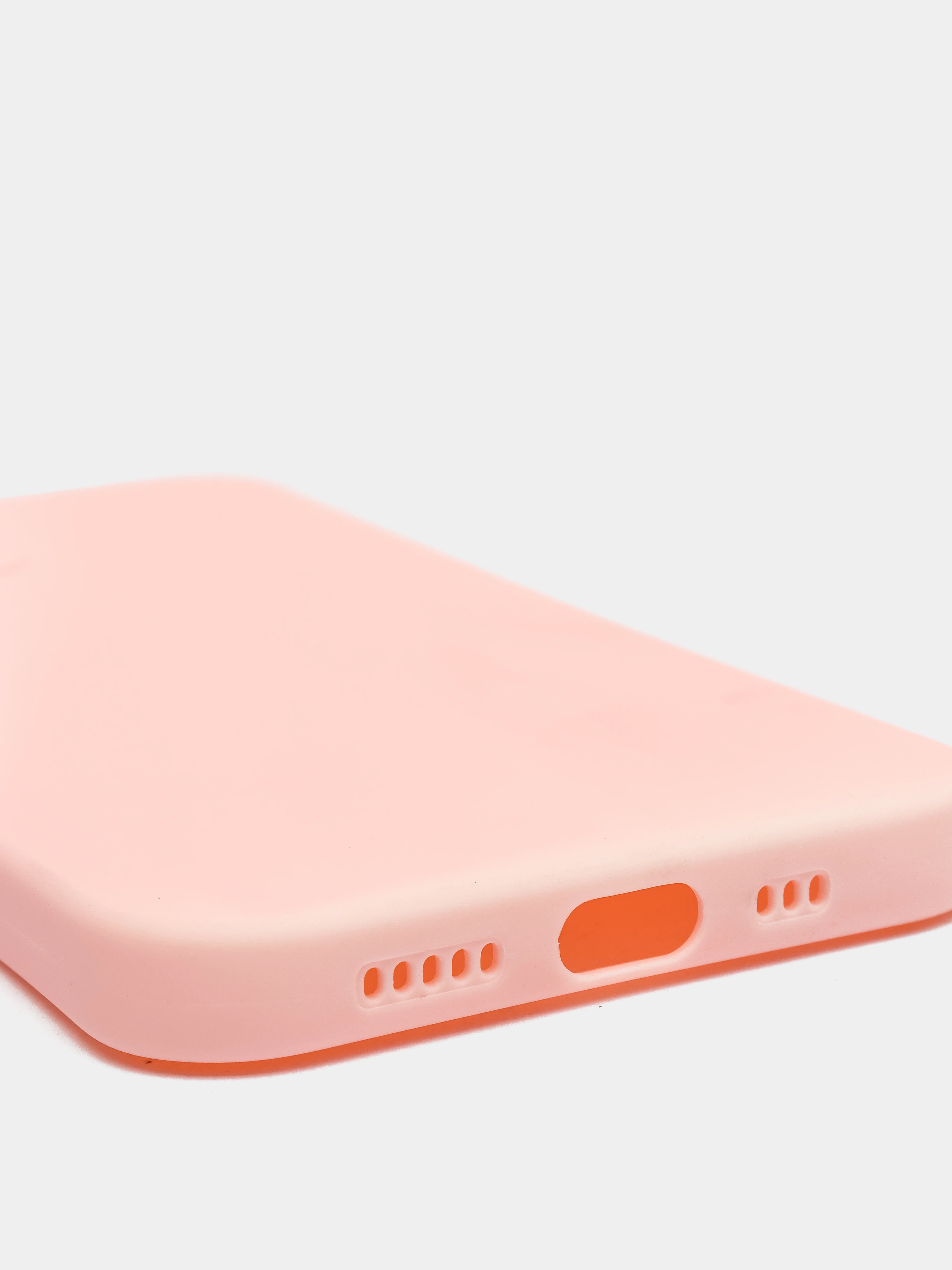 Розовый чехол защитный для iPhone 12 / 12 Pro / 12 Pro Max, силиконовый, 1,5 мм