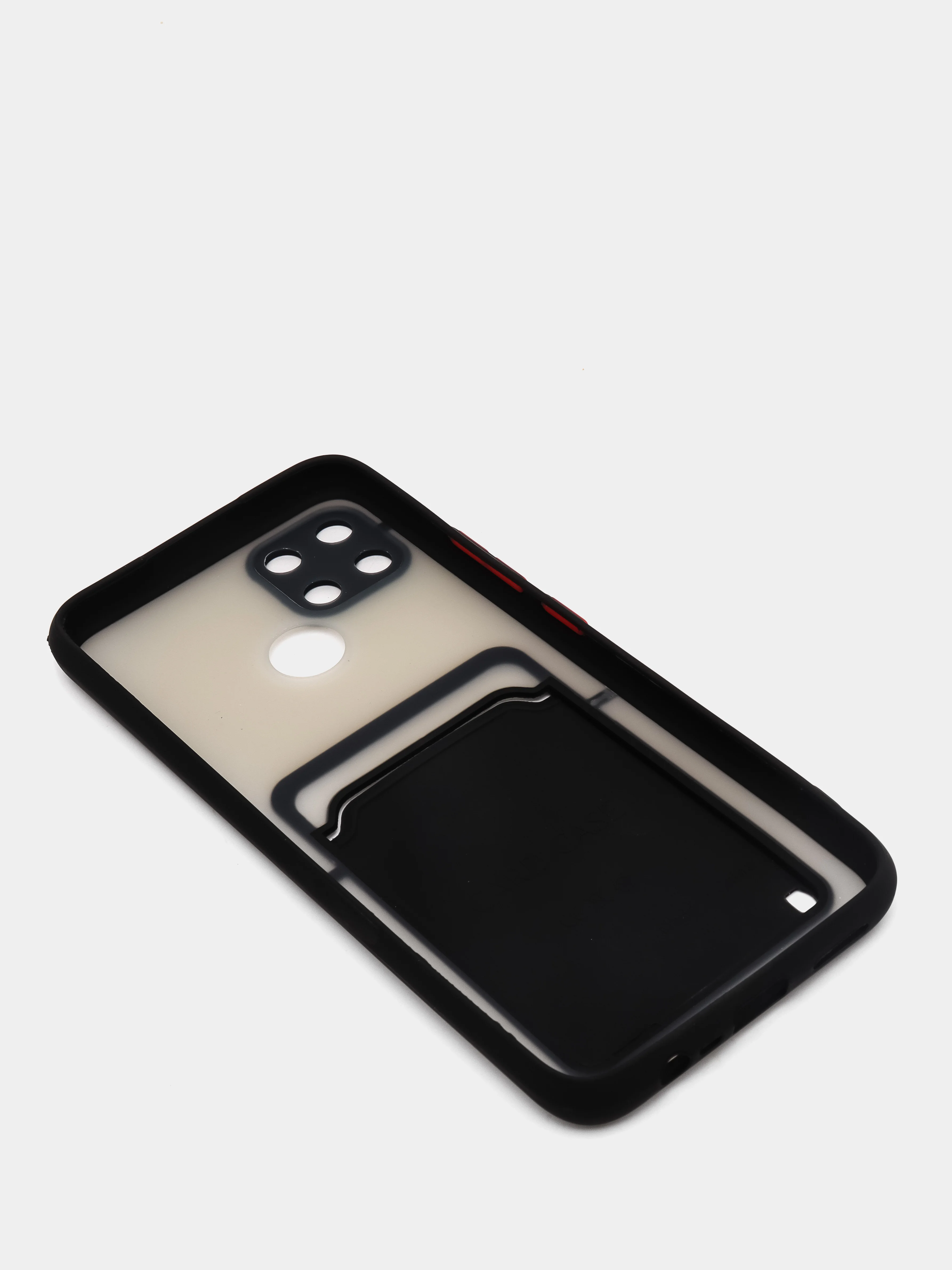 Хром чехол с отделением для пластиковой карточки REALME C21Y