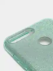 Бирюзовый чехол блестящий Huawei Honor 7C / 7A Pro / Y6 2018 / Y6 Prime 2018