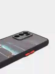 Зеленый чехол с ярким рисунком/принтом на Oppo A16 (Оппо А16)