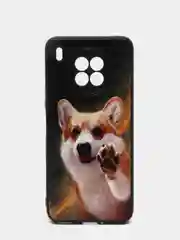 Рыжий чехол с ярким рисунком/принтом на Honor 50 Lite и Huawei Nova 8i, Хонор 50 Лайт и Нова 8i