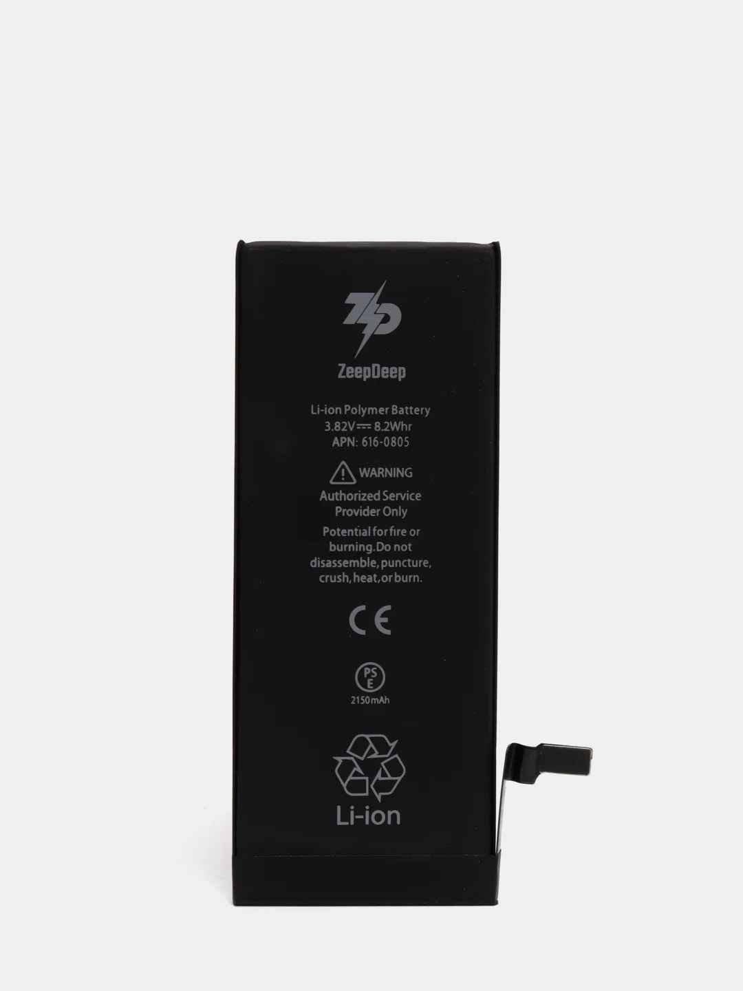 Аккумулятор ZeepDeep для iPhone 6 +16% увеличенной емкости в наборе: батарея 2150 mAh, набор инструментов, монтажные стикеры, пошаговая инструкция