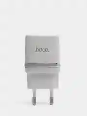 Белый зарядное устройство HOCO c11 Smart single USB charger(EU), белый