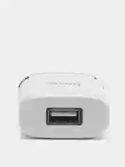 Белый зарядное устройство HOCO c11 Smart single USB charger(EU), белый