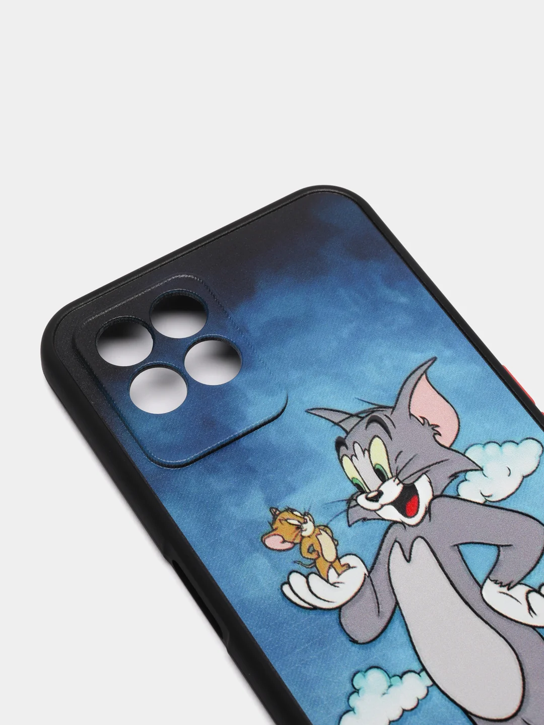 Синий чехол с рисунком на Realme 8i и Realme Narzo 50 4G (Реалми 8i и Реалми Нарзо 50 4G)