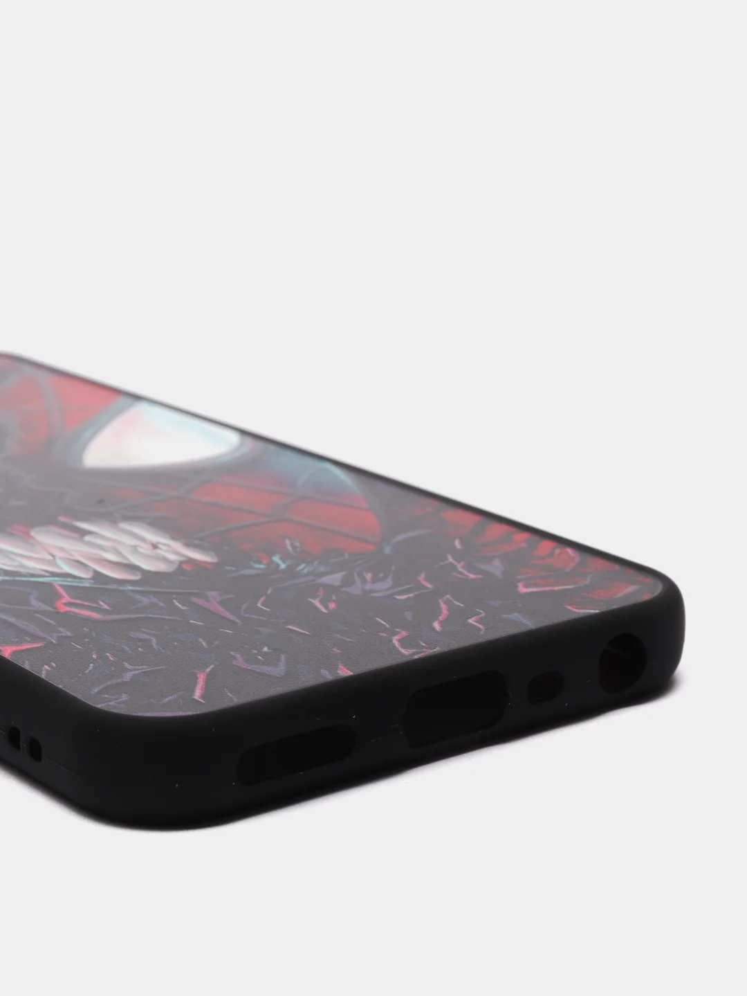 Черный чехол с рисунком на Realme 8i и Realme Narzo 50 4G (Реалми 8i и Реалми Нарзо 50 4G)