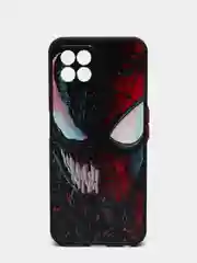 Черный чехол с рисунком на Realme 8i и Realme Narzo 50 4G (Реалми 8i и Реалми Нарзо 50 4G)