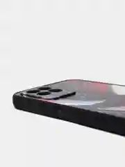 Черный чехол с рисунком на Realme 8i и Realme Narzo 50 4G (Реалми 8i и Реалми Нарзо 50 4G)