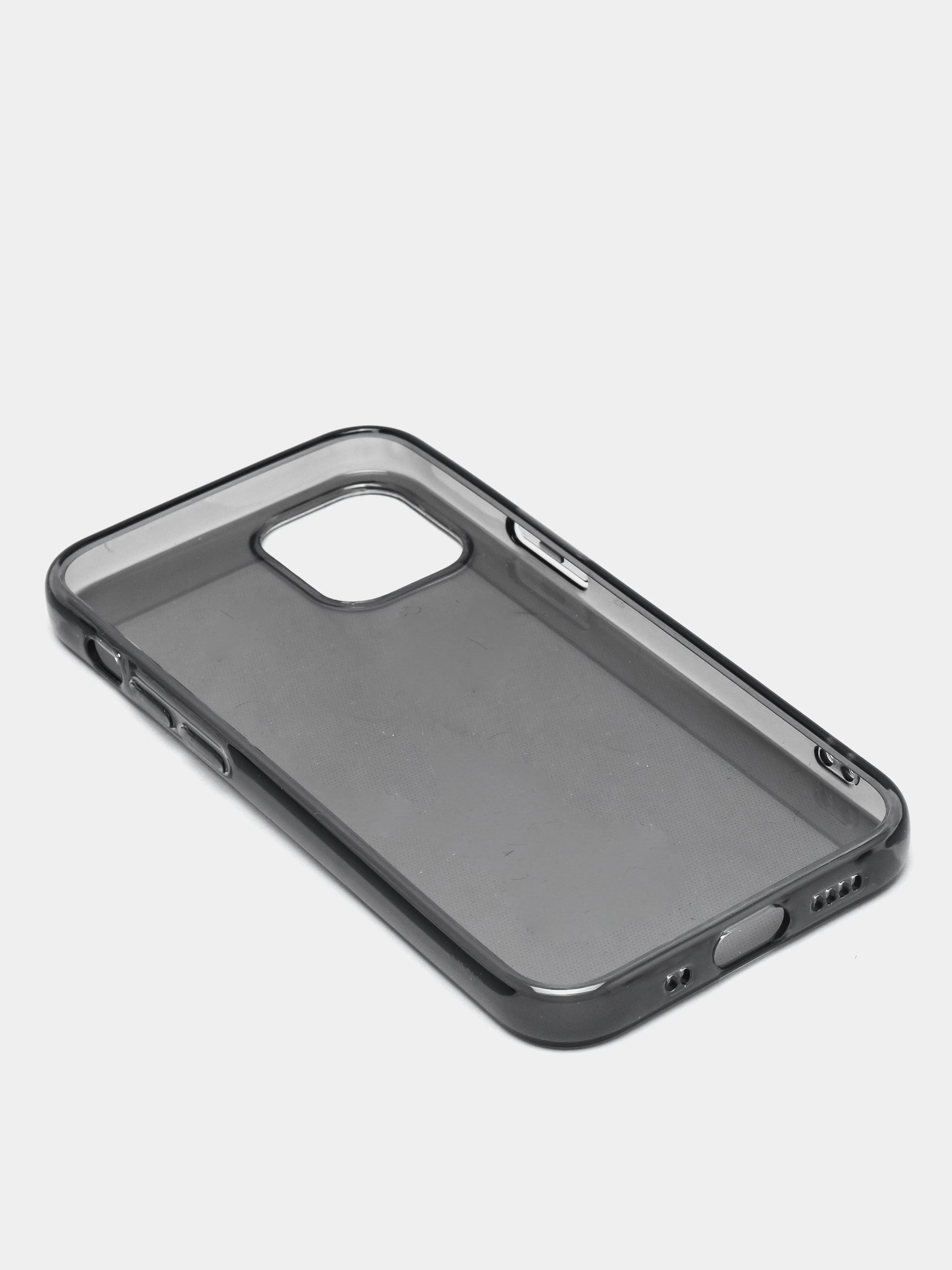 Угольный силиконовый чехол iPhone XR, 11, 11 Pro, 12 Mini, 12 Pro, 12 Pro Max, цветной