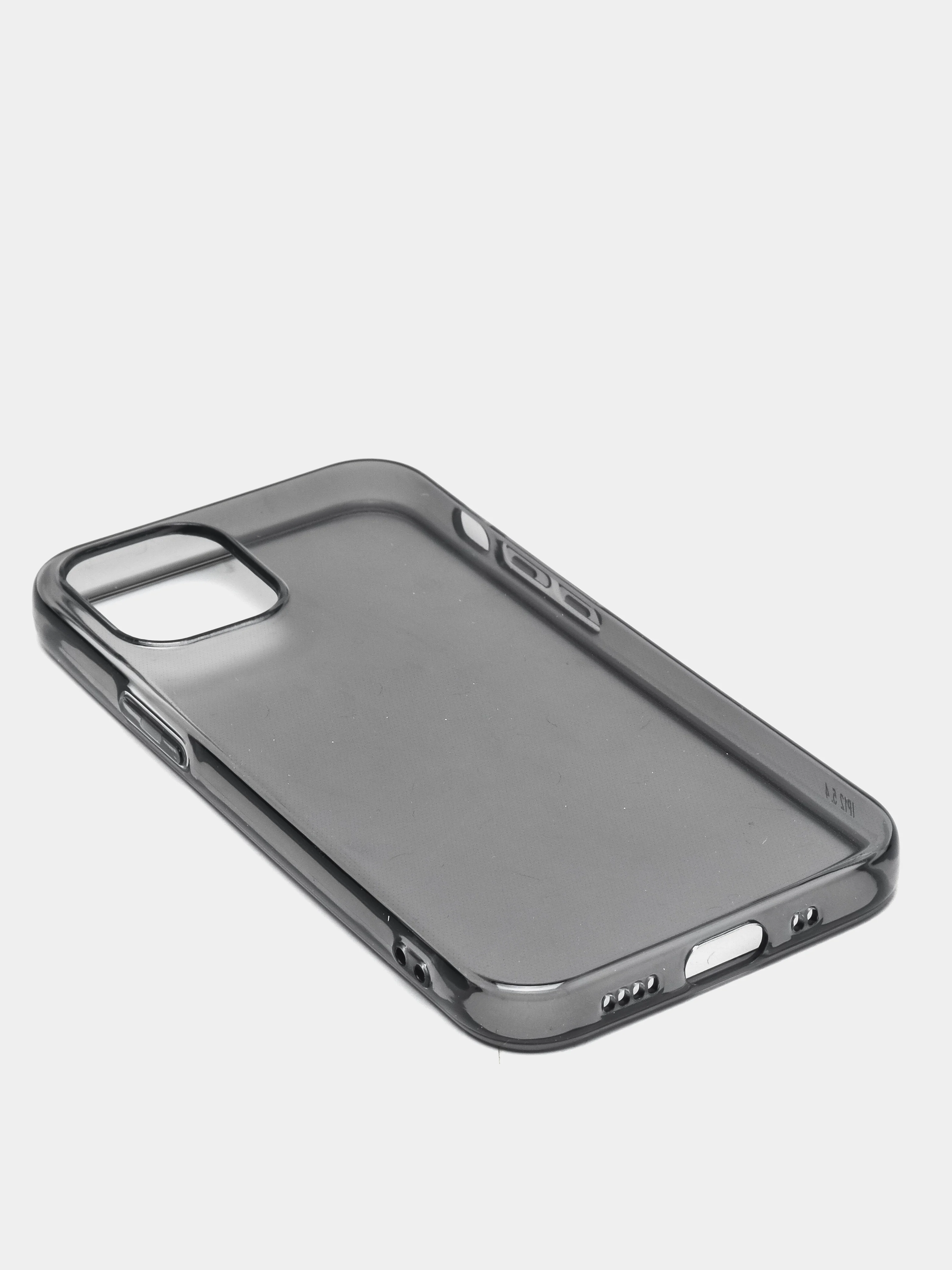 Угольный силиконовый чехол iPhone XR, 11, 11 Pro, 12 Mini, 12 Pro, 12 Pro Max, цветной