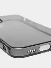 Угольный силиконовый чехол iPhone XR, 11, 11 Pro, 12 Mini, 12 Pro, 12 Pro Max, цветной
