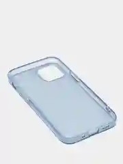 Голубой силиконовый чехол iPhone XR, 11, 11 Pro, 12 Mini, 12 Pro, 12 Pro Max, цветной