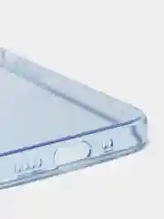 Голубой силиконовый чехол iPhone XR, 11, 11 Pro, 12 Mini, 12 Pro, 12 Pro Max, цветной
