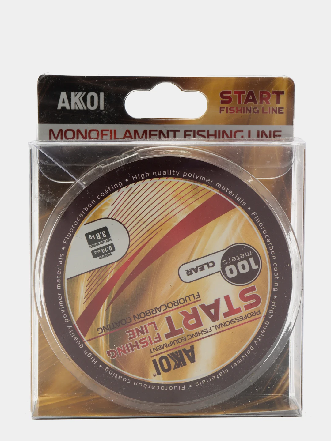 Леска летняя, зимняя, AKKOI START, 100 м