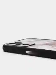 Бордовый чехол с ярким рисунком/принтом на Oppo A16 (Оппо А16)