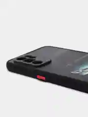 Зеленый чехол с ярким рисунком/принтом на Oppo Reno 6 4G (Reno6) Оппо Рено6
