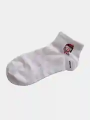 Алый носки хлопковые мультяшные унисекс средней длины