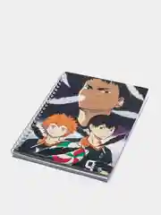Тетрадь в клетку "HAIKYUU", 48 листов, на кольцах, с принтом