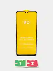 Защитное стекло "SC" 5D Full Glue для realme C21Y (цвет=черный)