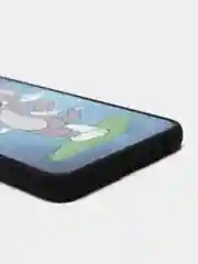 Синий чехол с ярким рисунком/принтом на Oppo Reno 6 4G (Reno6) Оппо Рено6