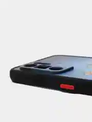 Синий чехол с ярким рисунком/принтом на Oppo Reno 6 4G (Reno6) Оппо Рено6