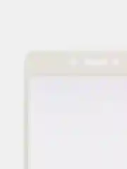Белый защитное стекло LENOVO K6 NOTE