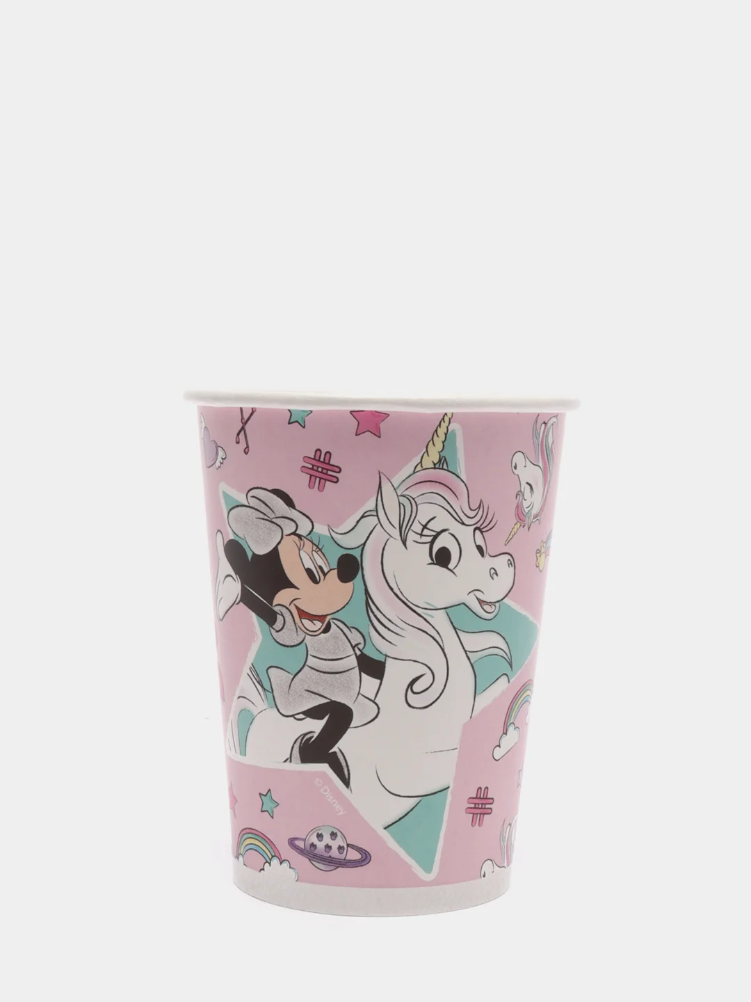 Minnie Mouse, набор бумажных стаканов, розовый - 3, 6 шт*250 мл