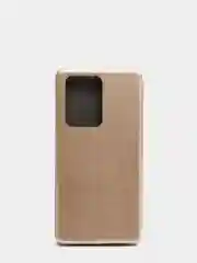 Золотой чехол-книжка Samsung S20 ULTRA / S11+