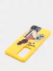 Желтый чехол Huawei Honor P40 Pro
