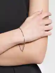 Браслет под серебро, 20 см