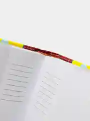 Желтый фотоальбом на 200 фото Книжный переплет