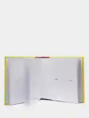 Желтый фотоальбом на 200 фото Книжный переплет