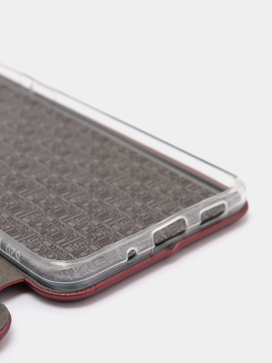 Бордовый чехол книжка Samsung S20 PLUS, S20+, S11