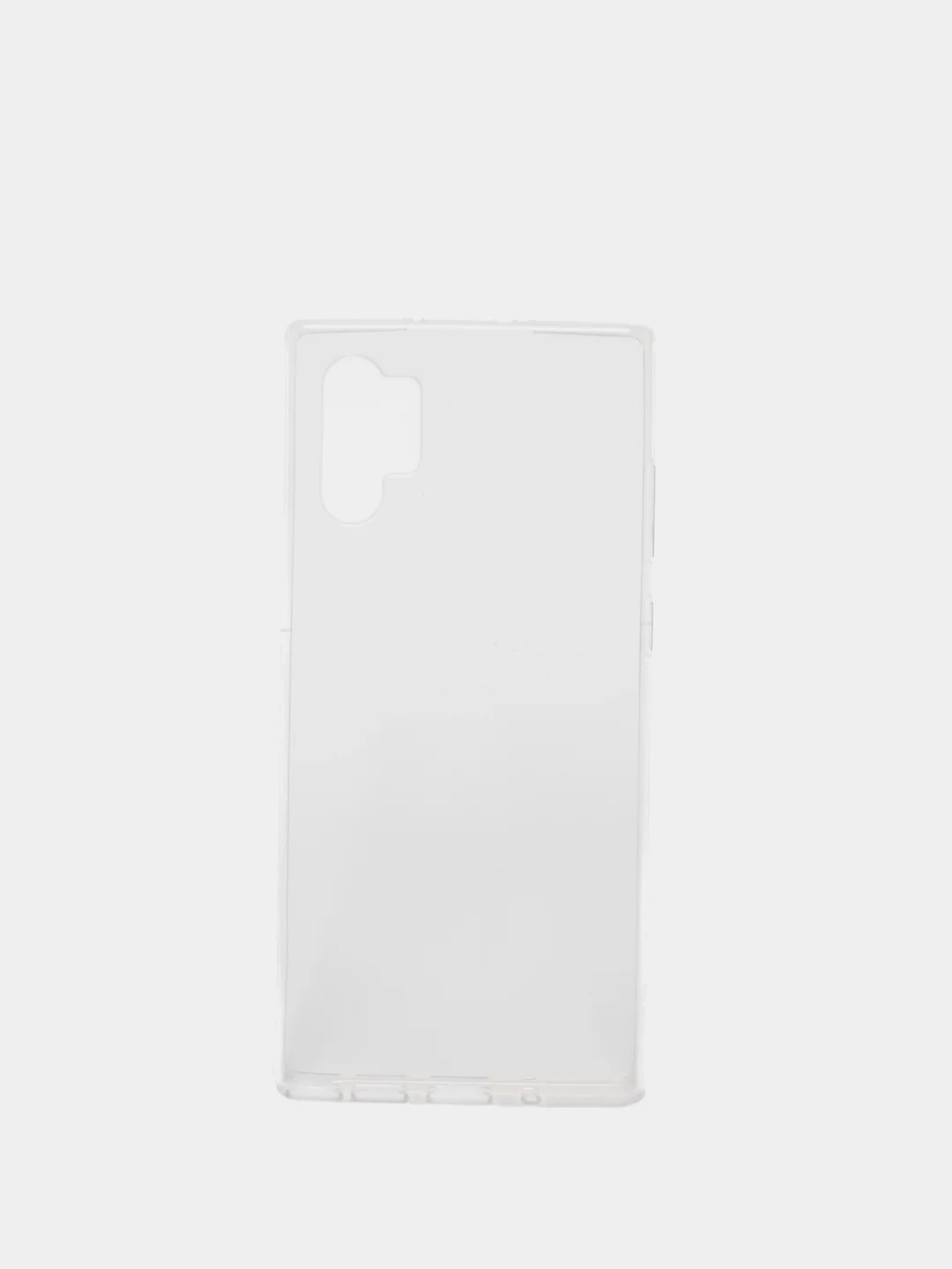 Прозрачный чехол Samsung Note 10 Plus / Note 10 pro с бархатом внутри