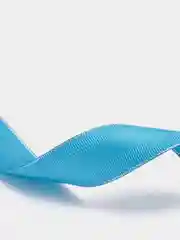 Бирюзовый лента репсовая с люрексом и атласной вставкой 2,5 см разные цвета