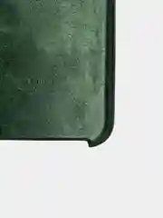 Тёмно-зелёный чехол для iPhone 11 силиконовый, с логотипом