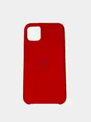 Красный чехол для iPhone 11 силиконовый, с логотипом
