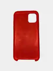 Красный чехол для iPhone 11 силиконовый, с логотипом