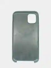 Мятный чехол для iPhone 11 силиконовый, с логотипом