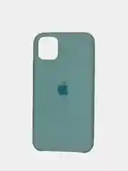 Мятный чехол для iPhone 11 силиконовый, с логотипом