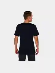 Черный футболка мужская из плотного хлопка