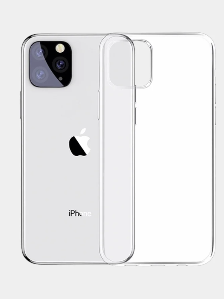 Прозрачный чехол на iPhone 7 Plus, 8 Plus, X, XS, XR, 11, 11 Pro Max, 12 Pro, Pro Max