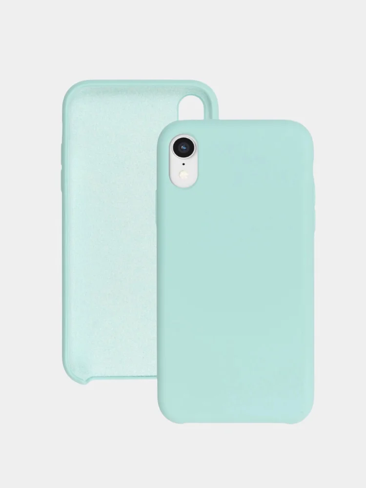 Мятный чехол на iPhone 7 Plus, 8 Plus, X, XS, XR, 11, 11 Pro Max, 12 Pro, Pro Max