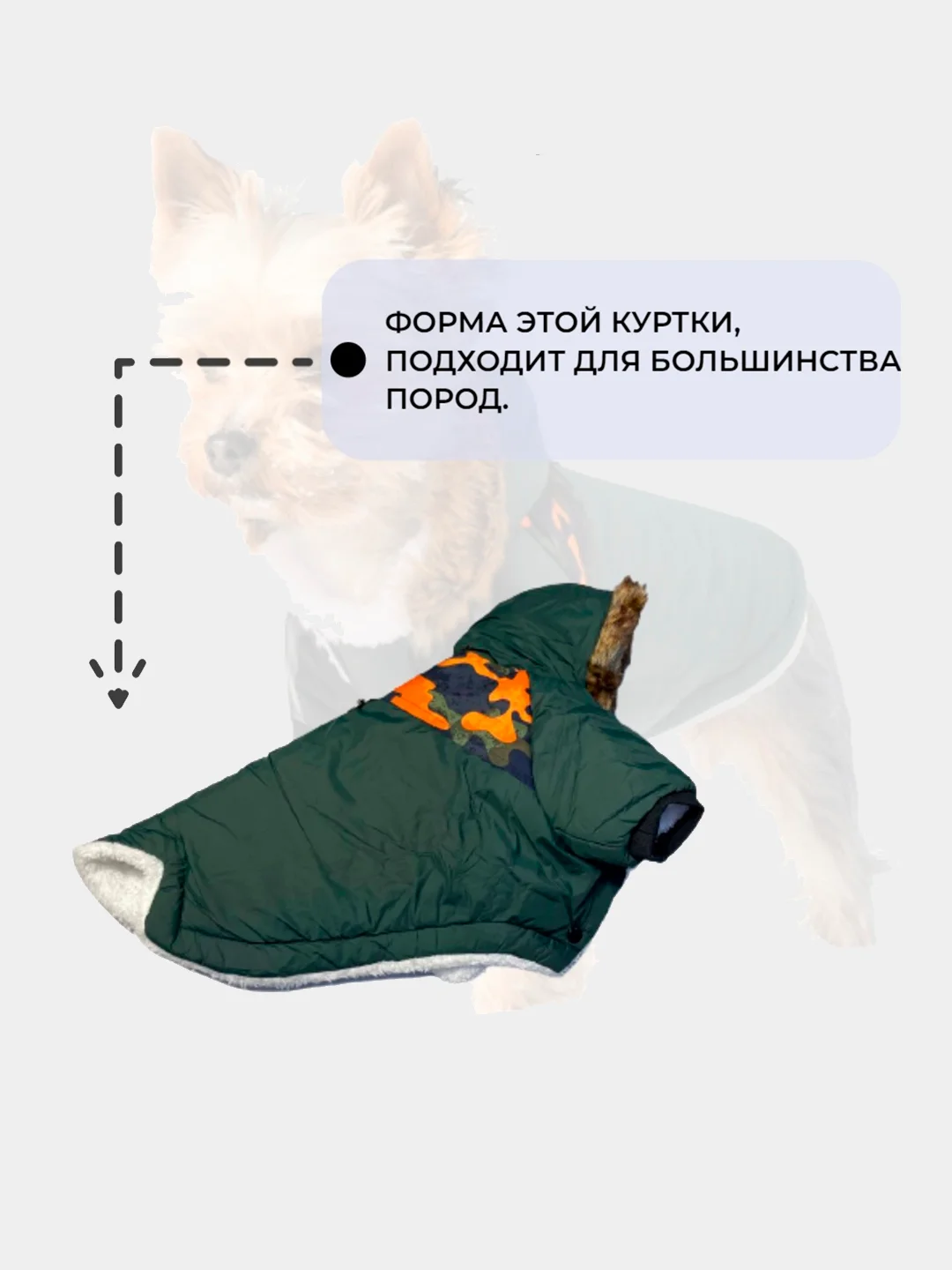 Зимняя одежда, куртка для собак,теплый пуховик для домашних животных