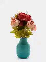 Коралловый искусственные цветы "Пионы", букет